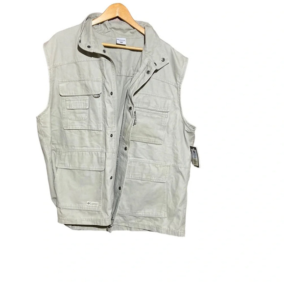 NWT Columbia Men’s ROC II Vest Fossil SIZE XXL - Picture 4 of 8